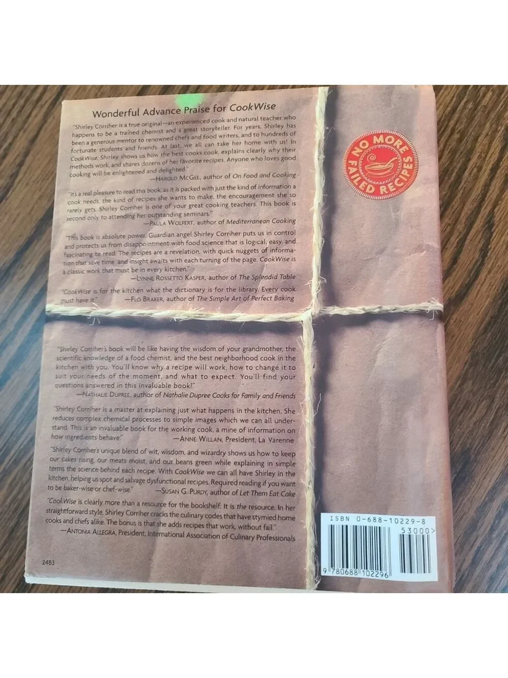 CookWise Cookbook: Secrets of Cooking Hardcover